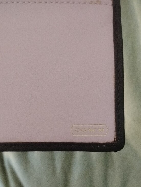 Vintage y2k coach purses ♡ | 2000s Vintage Coach brown  Coach Brown Embossed Signature Fold-Over Clutch Wallet